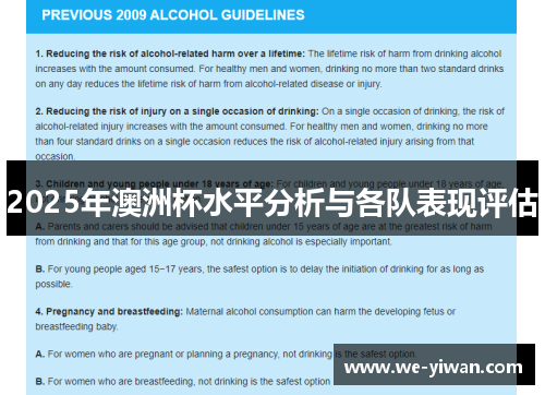 2025年澳洲杯水平分析与各队表现评估