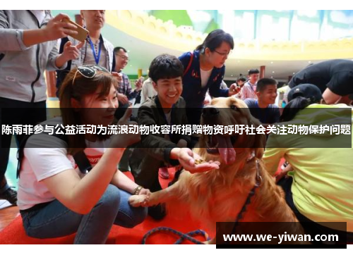 陈雨菲参与公益活动为流浪动物收容所捐赠物资呼吁社会关注动物保护问题